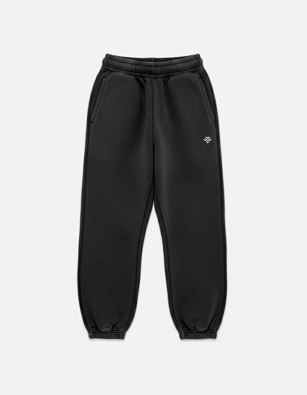 Heavyweight Warm Up Joggers (Black)